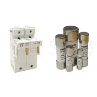 Pachet Esential Protectie Electrica: Soclu Siguranta Cilindrica HBA-2P-100 si Siguranta Fuzibila gG 40A