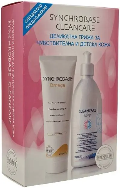 Synchroline Synchrobase Set - Cremă și gel de spălare pentru copii, 250 + 500 ml