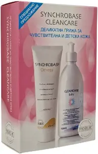 Synchroline Synchrobase Set - Cremă și gel de spălare pentru copii, 250 + 500 ml