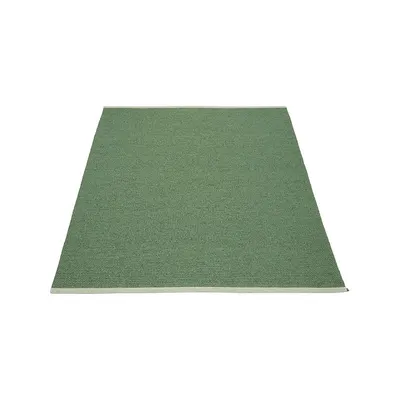 Covor pentru exterior și interior verde 140x200 cm Mono Leaf Oregano – Pappelina