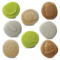 Set 8 pietre educative tactile