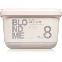 Schwarzkopf Professional Blondme Clay Lightener 8 pudra decoloranta pentru par blond 350 g