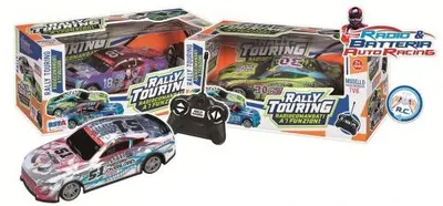 Masinuta radiocontrolata RS Toys - Rally, alba, scara 1:24
