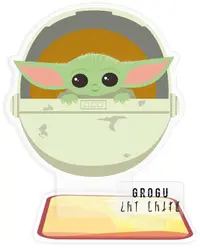 Figură acrilică ABYstyle Television: The Mandalorian - Grogu, 11 cm