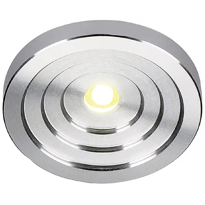 Spot LED KONKAV,aluminiu,lumina calda