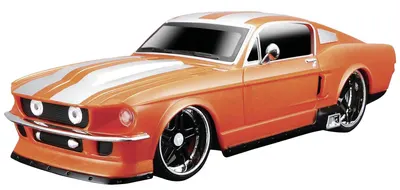 Mașină radiocomandată Maisto Tech – Ford Mustang GT '67, 1:24, portocalie