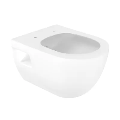 Vas WC suspendat rimless Celesta Brillo 53 x 35 5 cm ceramica alb mat