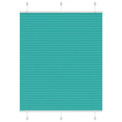 Gossi jaluza plisata verde petrol 105x100 cm latime tesatura 104,4 cm