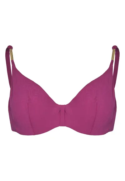 Sutien de baie dama - roz inchis