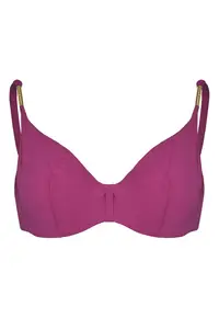 Sutien de baie dama - roz inchis -