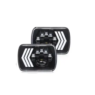 SET Faruri P.TIP 29-OFF ROAD: 7"/90W / 5X7 (inch)/12V-24V/5.000LM/ IP 67 Rezistent la apa