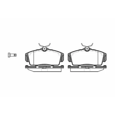 Set placute frana, frana disc ROADHOUSE 2704.00