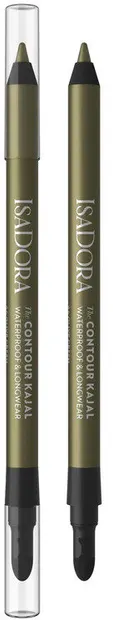 IsaDora Creion de ochi rezistent la apă The Contour Kajal, 64 Olive Green, 1.2 g