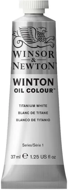 Winsor & Newton Winton Vopsea de ulei Winton - Titan alb, 37 ml