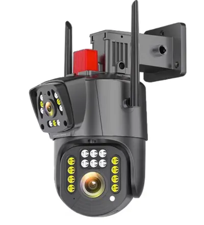 Camera de supraveghere FullHd 4MP PTZ WiFi exterior/interior Night Vision Color Comunicare bidirectionala Intelligent tracking