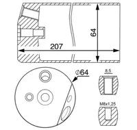 Uscator climatizare potrivit MERCEDES ACTROS MP4 MP5, ANTOS, AROCS 471.943-OM936.916 07.11-