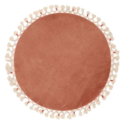 Covoraș de baie maro ø 80 cm Tuft – Foutastic