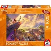 Puzzle 1000 piese, Thomas Kinkade - Disney