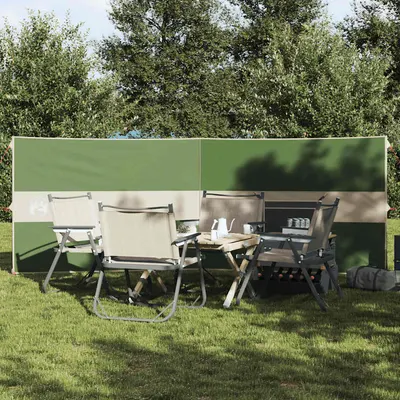 Gossi paravan de camping verde 344x120 cm impermeabil
