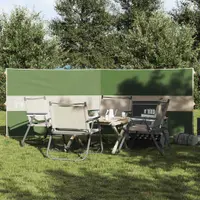 Gossi paravan de camping verde 344x120 cm impermeabil