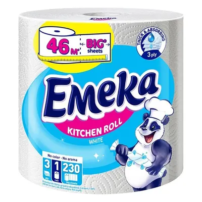 Prosop Hartie Emeka Monorola, Jumbo, 3 Straturi, 46 m