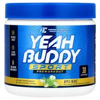 Ronnie Coleman Yeah Buddy Sport Pre-Workout, Apple Blast, 162 g