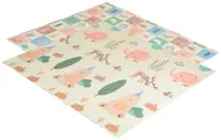 Covoraș de joacă termoizolant cu două fețe Moni Toys - Forest Angels, XXL