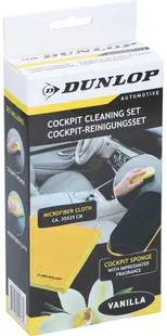Set de 2 piese pentru curățarea interiorului mașinii Dunlop - Vanilie