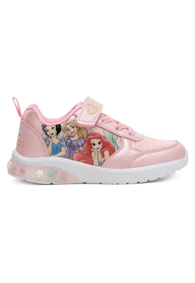 Pantofi sport copii - roz - material sintetic - cu LED-uri