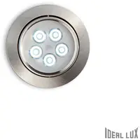 Spot incastrat Delta, D:105 mm 5W, 450Lm, LED, Rotund, Nichel