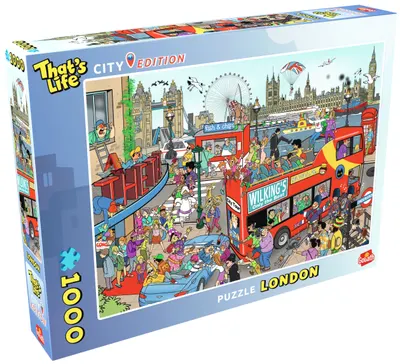Puzzle Goliath din 1000 piese - Londra