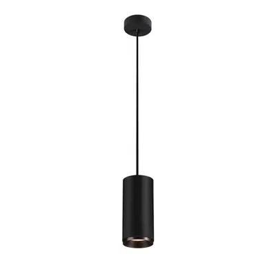 Lampa suspendata, lustra NUMINOS L Pendant, black Indoor LED recessed ceiling light black/black 4000K 36°