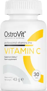 Vitamin C, 1000 mg, 30 tablete, OstroVit