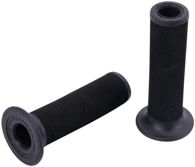 Manșoane Progrip 722, cauciuc moale, deschise, 125 mm, negre