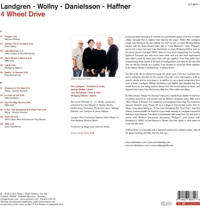 4 Wheel Drive - Vinyl