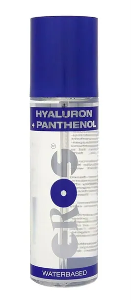 Lubrifiant pe bază de apă, Eros, Hyaluron + Panthenol, 200 ml