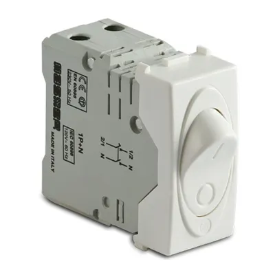 Intrerupator automat magnetotermic 1P+NC16A , 3000A, alb