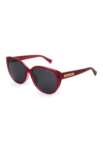 Ochelari de soare butterfly cu lentile uni - Visiniu