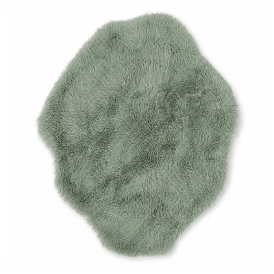 Covor pentru copii verde salvie 90x120 cm Mammoth – Meowbaby