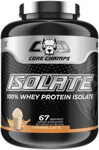 100% Whey Isolate, caramel late, 2000 g, Core Champs by Kai Greene
