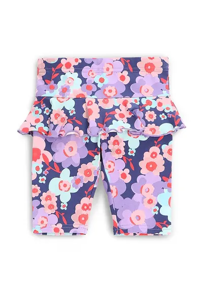 Pantaloni scurti sport fete WC5122501HGN - Bumbac - Multicolor - Multicolor