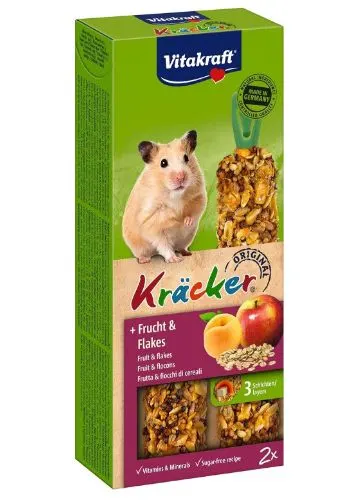 Vitakraft Baton Hamster Cu Fructe/Cereale 2 Buc