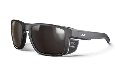 Okulary przeciwsłoneczne Shield M Sp 4 5441214 - Translucent Matt Black - White
