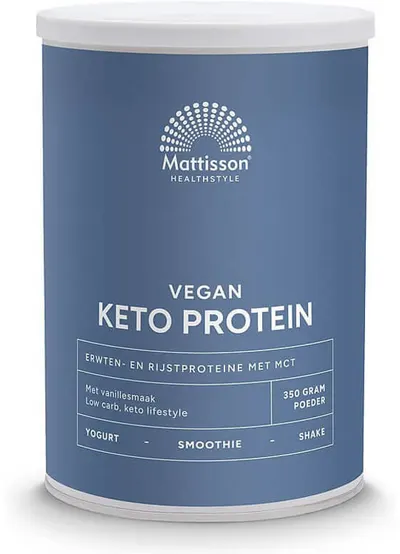 Vegan Keto Protein, 350 g, Mattisson Healthstyle