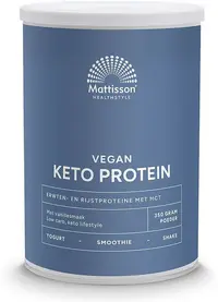 Vegan Keto Protein, 350 g, Mattisson Healthstyle