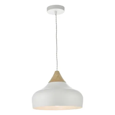 Lampa suspendata Gaucho 1 Light Pendant White