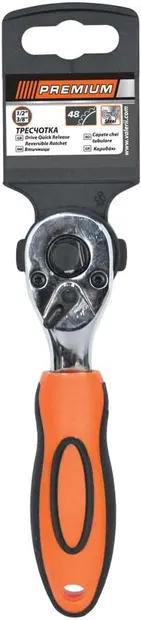 Cheie cu clichet Premium - 35897, 1/2'' - 3/8'', 48 de dinți