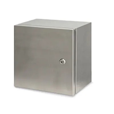 Dulapn450x450x210mm IP66 GREY Inox [AISI316L]Silicon