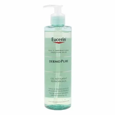 Gel de curățare, Eucerin, Dermopure, verde, 400 ml