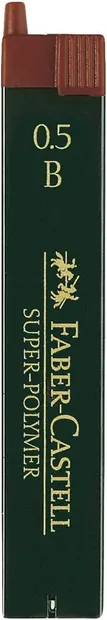 Faber-Castell Mini Graffiti - Super-Polimer, 0,5 mm, B, 12 bucăți